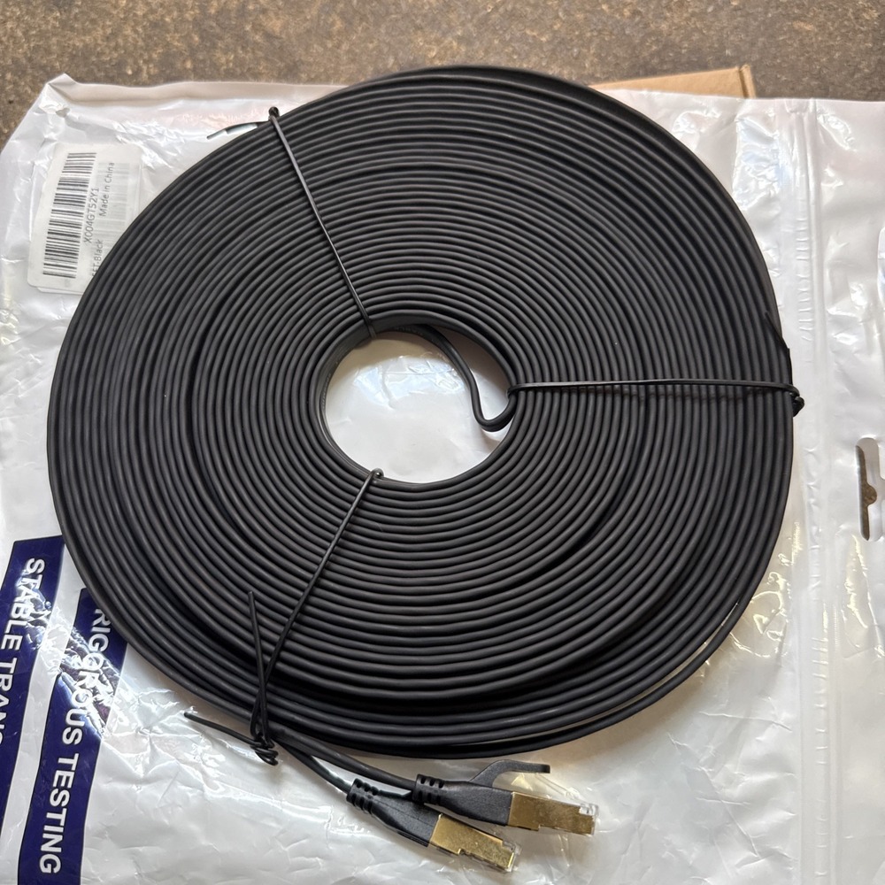 Ethernet Cable CAT 8 Premium LAN Patch Cord 85 feet. New